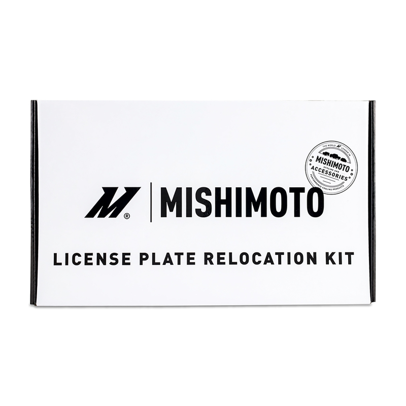 Honda Civic Type-R License Plate Relocation Kit - Front - Mishimoto - Black - `23-`27