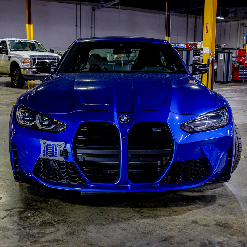 BMW M4 License Plate Relocation Kit - Front - Mishimoto - MMLP-G80-21 - `21-`27
