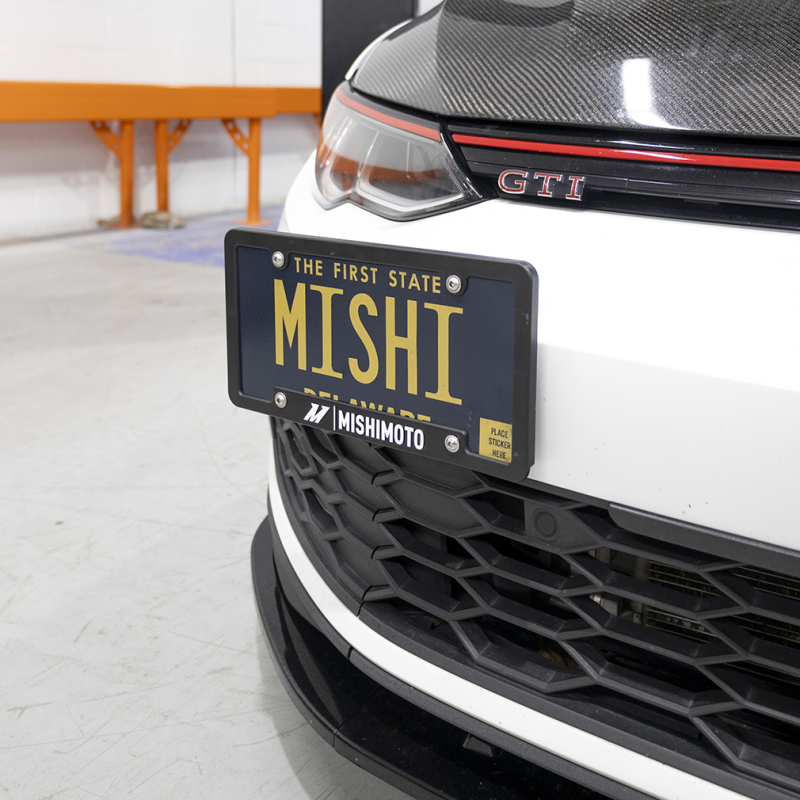 Volkswagen GTI MK8 License Plate Relocation Kit - Front - Mishimoto - MMLP-MK8-22 - `22-`27