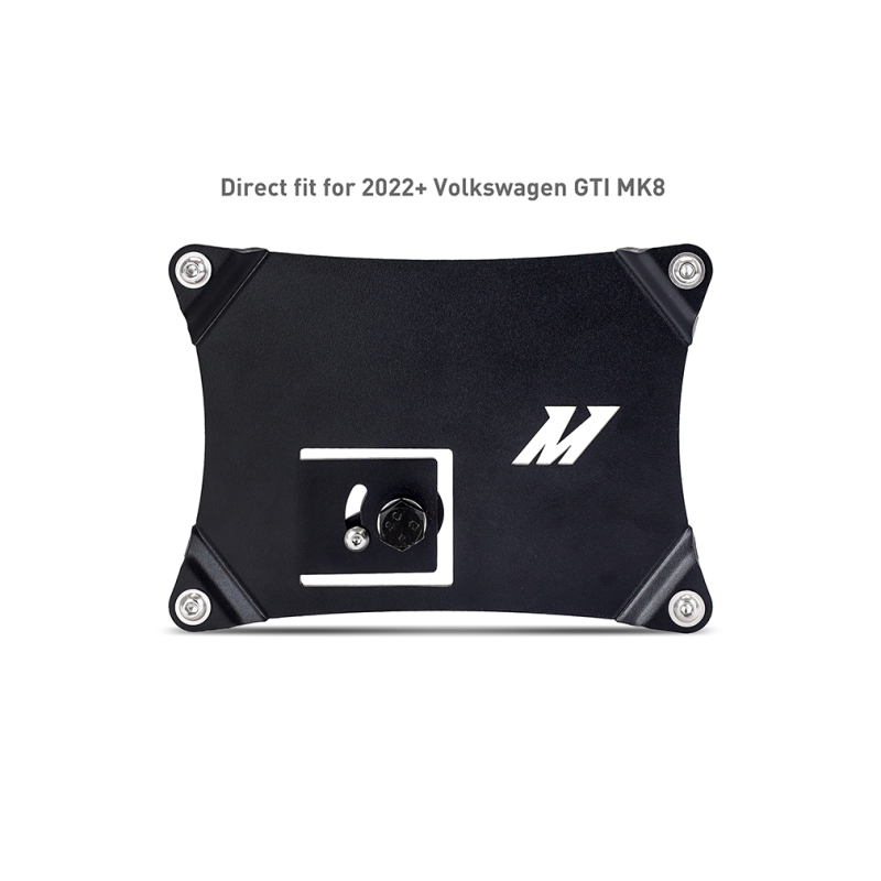 Volkswagen GTI MK8 License Plate Relocation Kit - Front - Mishimoto - MMLP-MK8-22 - `22-`27