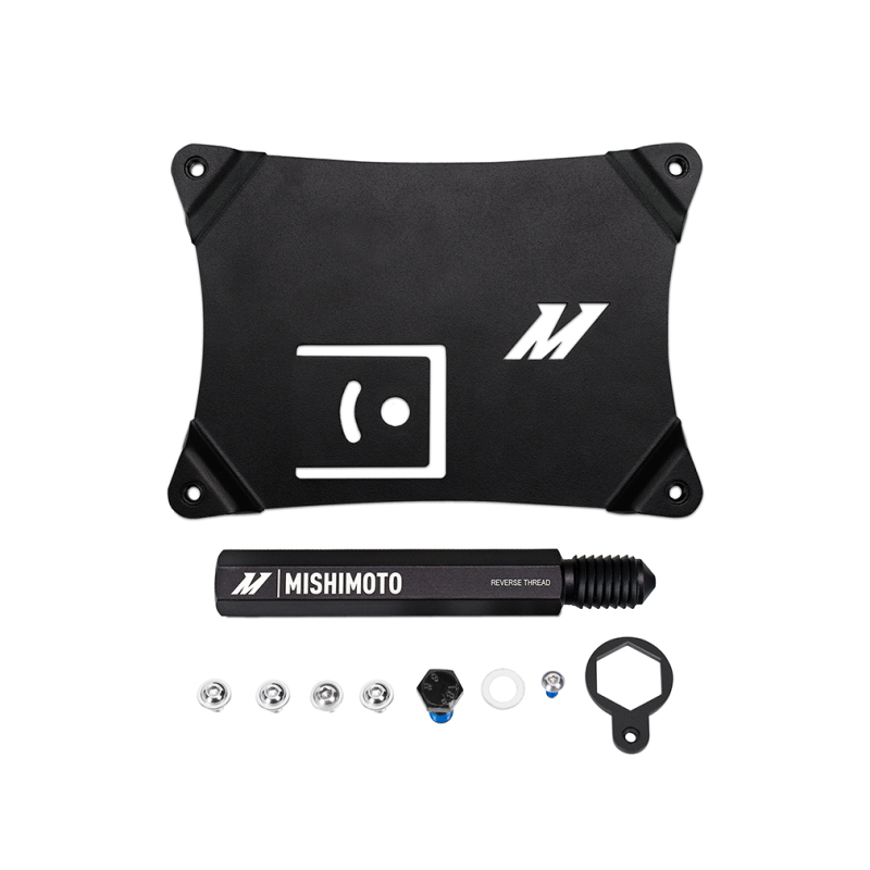 Volkswagen GTI MK8 License Plate Relocation Kit - Front - Mishimoto - MMLP-MK8-22 - `22-`27