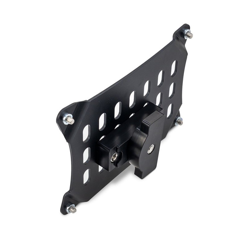 Ford Mustang License Plate Relocation Kit - Front - Mishimoto - MMLP-MUS8-24 - Black - `24-`27