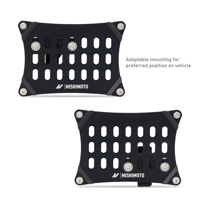 Ford Mustang License Plate Relocation Kit - Front - Mishimoto - MMLP-MUS8-24 - Black - `24-`27