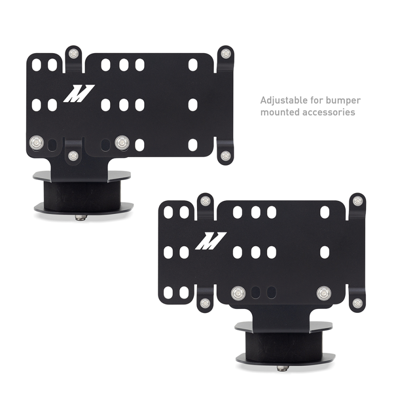 RAM 2500 License Plate Relocation Kit - Front - Mishimoto - MMLP-RAM-19 - Black - `19-`27