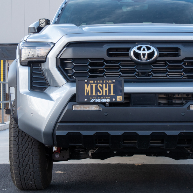Toyota Tacoma License Plate Relocation Kit - Mishimoto - Black - `24-`27