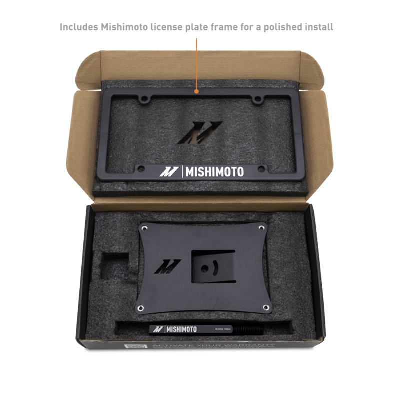 Tesla Model Y License Plate Relocation Kit - Front - Mishimoto - MMLP-TMY-20 - `22-`27