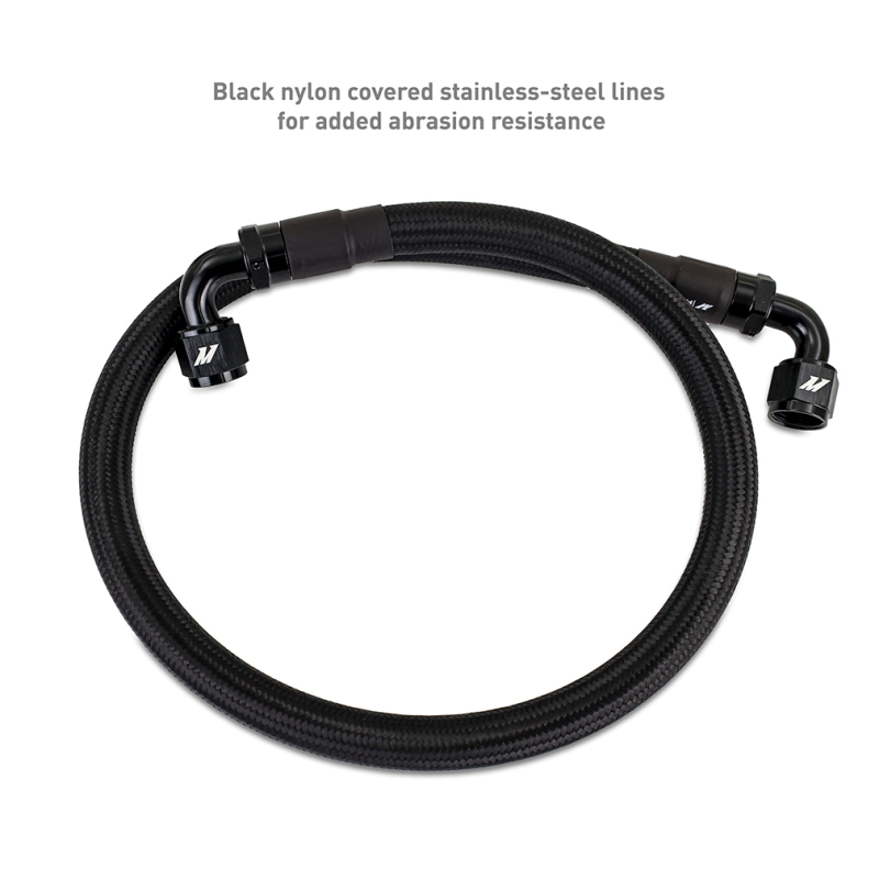 Subaru BRZ Oil Cooler Kit - Mishimoto - Non-Thermostatic - Black - `22-`27