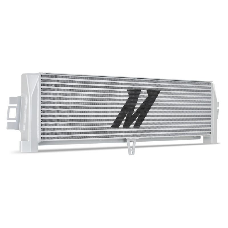 BMW M2 Engine Oil Cooler - Mishimoto - Performance, Bar-and-Plate - Silver - `23-`27