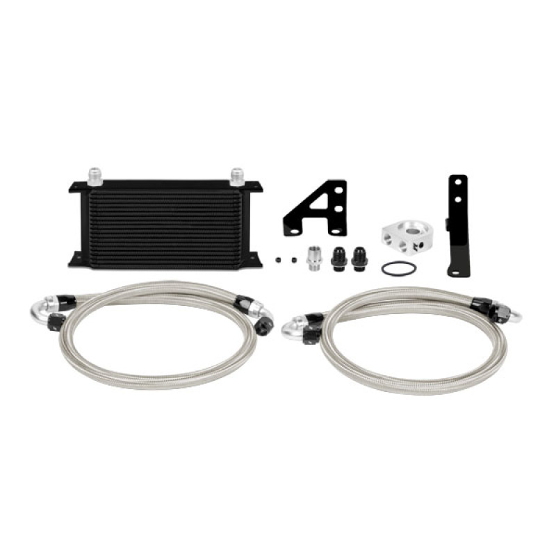 Subaru WRX STI Oil Cooler Kit - Mishimoto - Silver - `15-`21