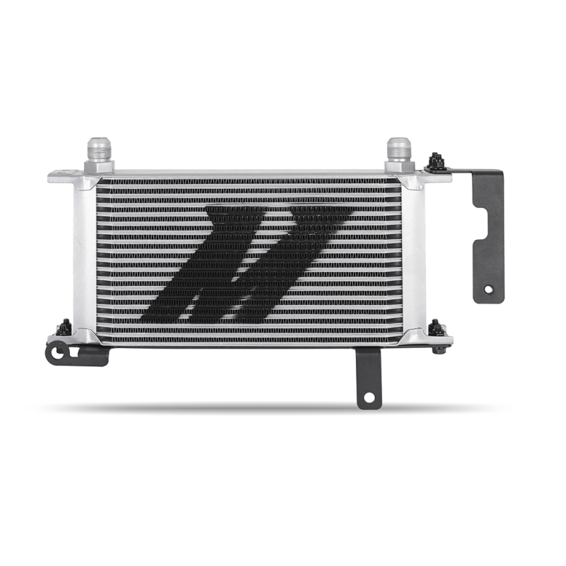 Subaru WRX Oil Cooler Kit - Front - Mishimoto - Thermostatic/Non-Thermostatic with 19-row - Silver - `22-`27