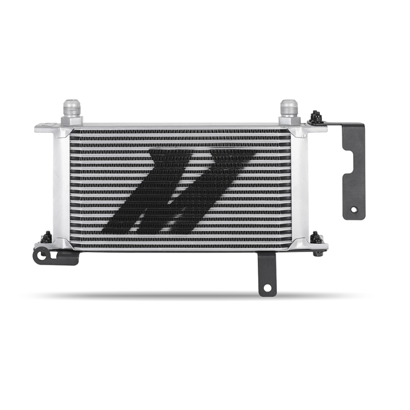 Subaru WRX Oil Cooler Kit - Front - Mishimoto - Thermostatic/Non-Thermostatic with 19-row - Silver - `22-`27