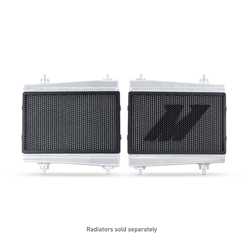 BMW M4 Radiator Stone Guard - Mishimoto - Auxiliary, Powder-Coated Steel - `21-`27