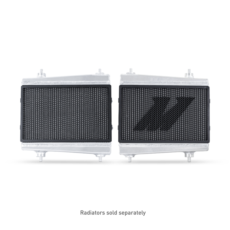 BMW M4 Radiator Stone Guard - Mishimoto - Auxiliary, Powder-Coated Steel - `21-`27