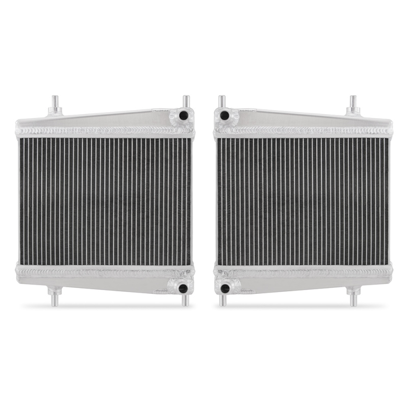 BMW Z4 Auxiliary Radiators - Mishimoto - Performance Aluminum - Polished - `18-`27
