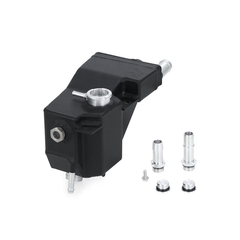 Ford F-250 Engine Coolant Reservoir - Mishimoto - Secondary Expansion Tank, Aluminum Construction - Micro-Wrinkle Black - `11-`27