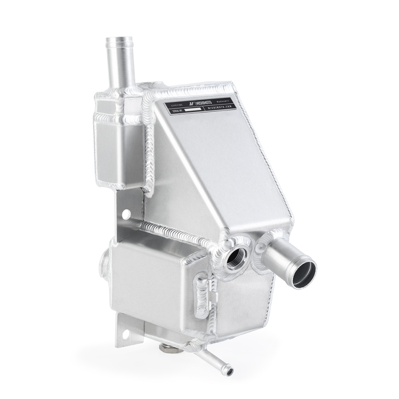 Ford F-250 Secondary Expansion Tank - Mishimoto - All-aluminum, includes internal baffles, 15.65-percent greater capacity - Natural - `11-`27