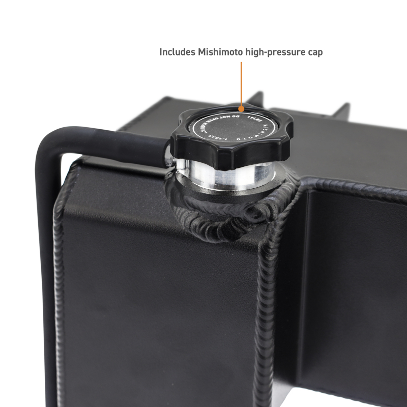 Toyota Tacoma Expansion Tank - Mishimoto - Aluminum - Black - `24-`27