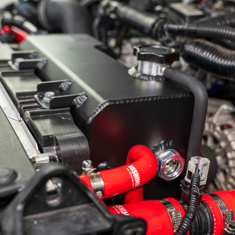 Toyota Tacoma Expansion Tank - Mishimoto - Aluminum - Black - `24-`27