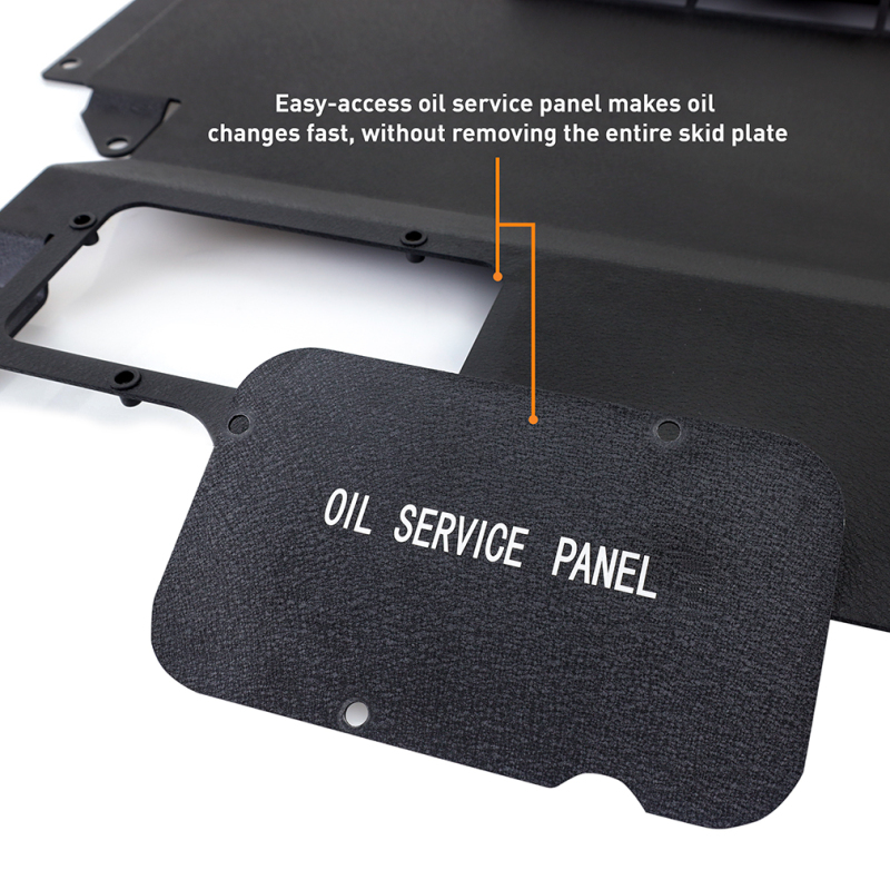 Nissan Z Skid Plate - Mishimoto - Wrinkle Black - `23-`27