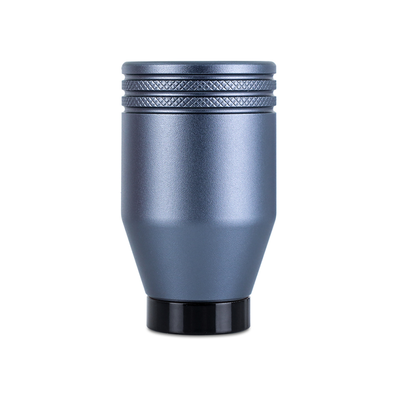 Subaru WRX Shift Knobs - Mishimoto - MMSK-WRX-22GMBK - Gunmetal on Black - `22-`27