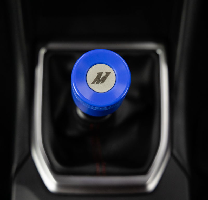 Subaru WRX Shift Knob - Mishimoto - Weighted with Silver Core - World Rally Blue - `22-`27