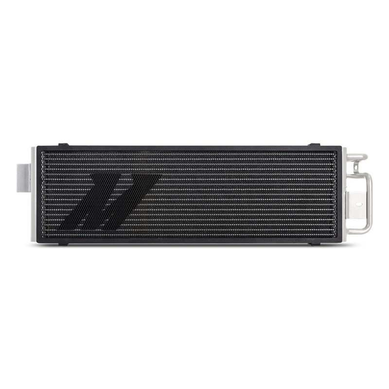BMW M3 Transmission Cooler - Front - Mishimoto - Performance Dual-Pass with Steel Stone Guard - `21-`27