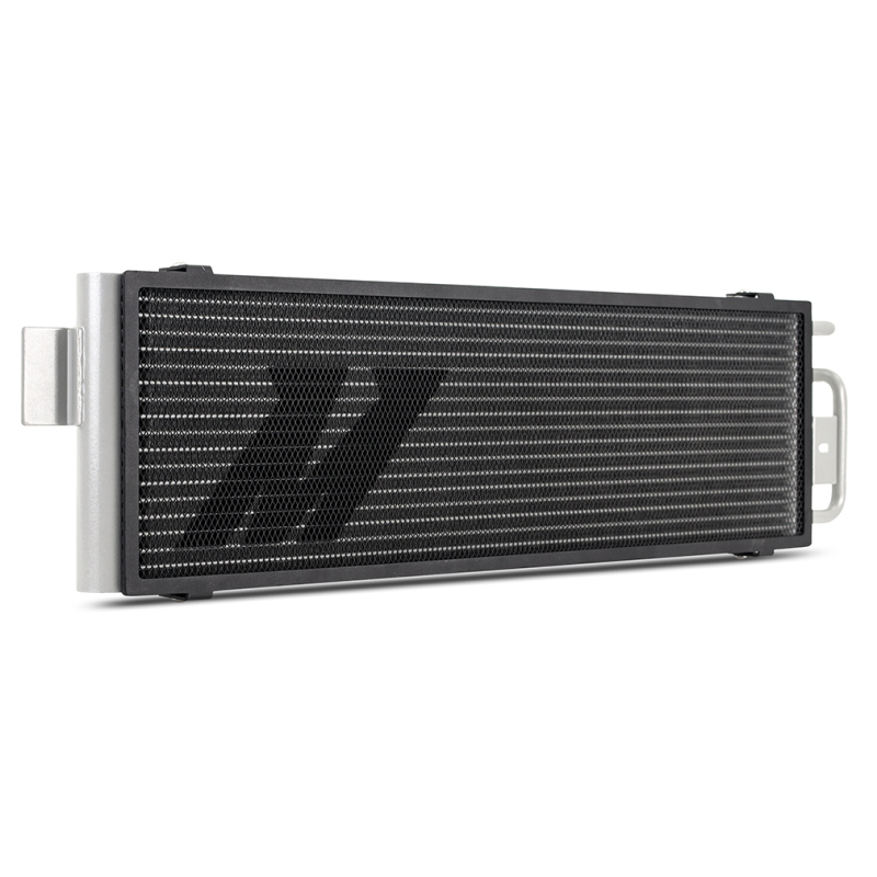 BMW M4 Transmission Cooler - Front - Mishimoto - Performance Dual-Pass with Steel Stone Guard - `21-`27