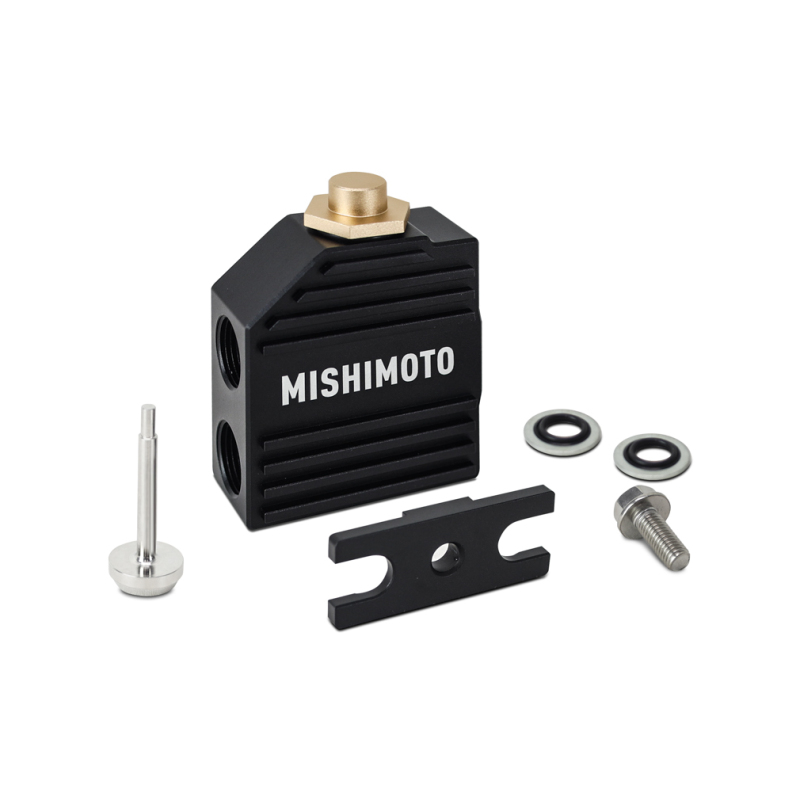 RAM 3500 Transmission Oil Cooler Thermal Bypass Valve - Mishimoto - Thermal Bypass - Black - `19-`27