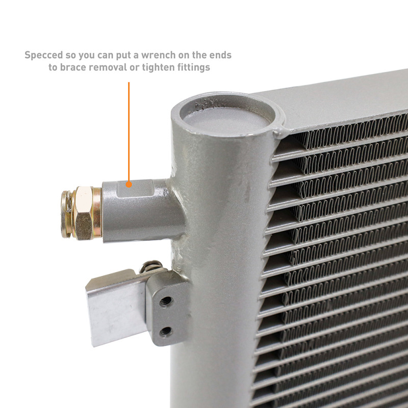 Chevrolet Silverado 1500 Transmission Cooler - Mishimoto - Tube and fin design - `19-`27