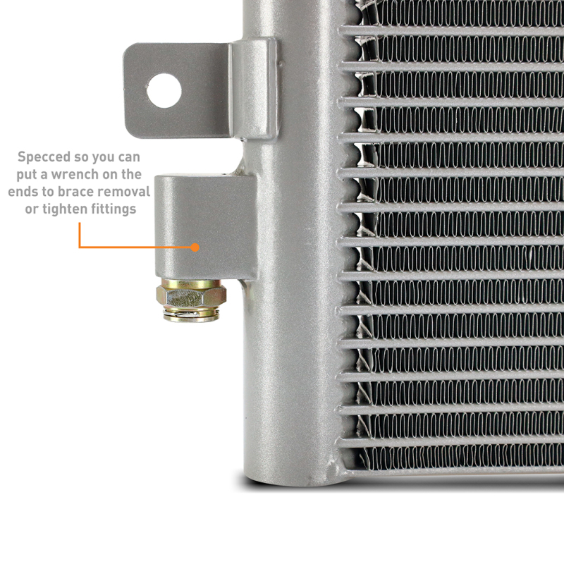 Chevrolet Silverado 1500 Transmission Cooler - Mishimoto - Tube and fin design - `19-`27