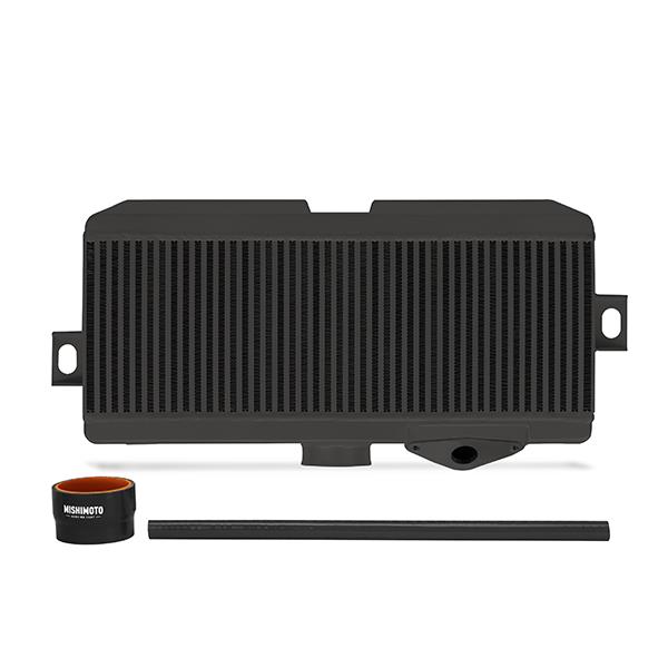 Subaru WRX STI Intercooler Kit - Top-Mount - Mishimoto - Powder Coated Black & Black Hoses - Stealth Black - `08-`21