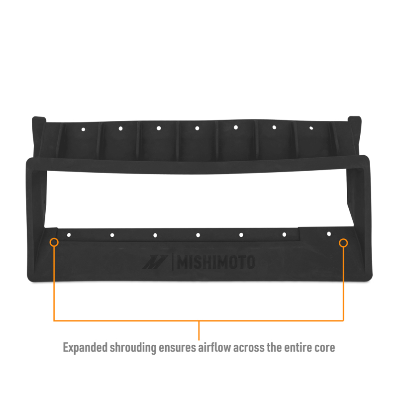 Subaru WRX Performance Top-Mount Intercooler Kit - Mishimoto - Black Intercooler, Red Pipe - `22-`27