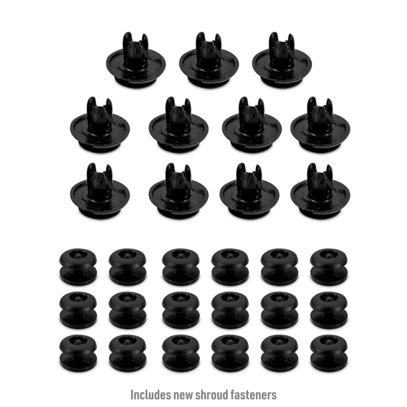 Subaru WRX Intercooler Kit - Mishimoto - Performance Top-Mount - Silver Core Red Pipes - `22-`27