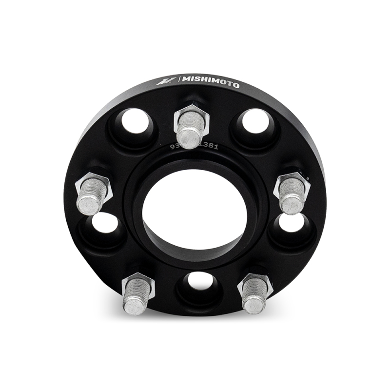 Chevrolet Camaro Wheel Spacers - Mishimoto - 5x120, 67.1 Center Bore, M14x1.25, 20mm Thick - Black - `10-`27
