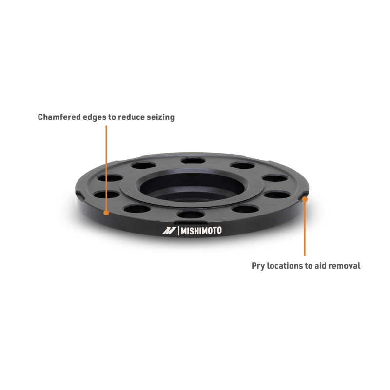 BMW M4 Wheel Spacers - Mishimoto - 5x112 - 66.5 - 12 - M14 - Black - `21-`27