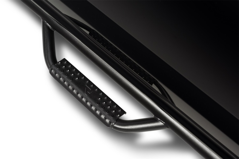 Ford F-250 Nerf Step Bars - Cab Length - N-Fab - 3in - Textured Black - `17-`24