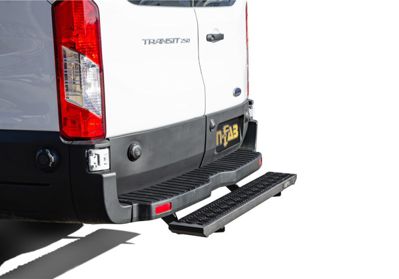 Mercedes-Benz Sprinter Running Boards - Rear - N-Fab - Growler Step System - Textured Black - `10-`18