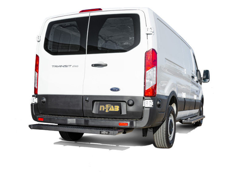 Mercedes-Benz Sprinter Running Boards - Rear - N-Fab - Growler Step System - Textured Black - `10-`18