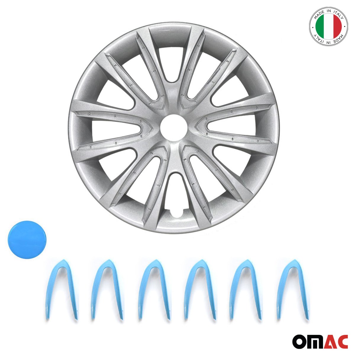 OMAC, Premium vassoio portabagagli, compatibile con Ford Focus IV Turnier 2018-2023, vassoio portabagagli, Gomma, TPE Nero 1 pezzo