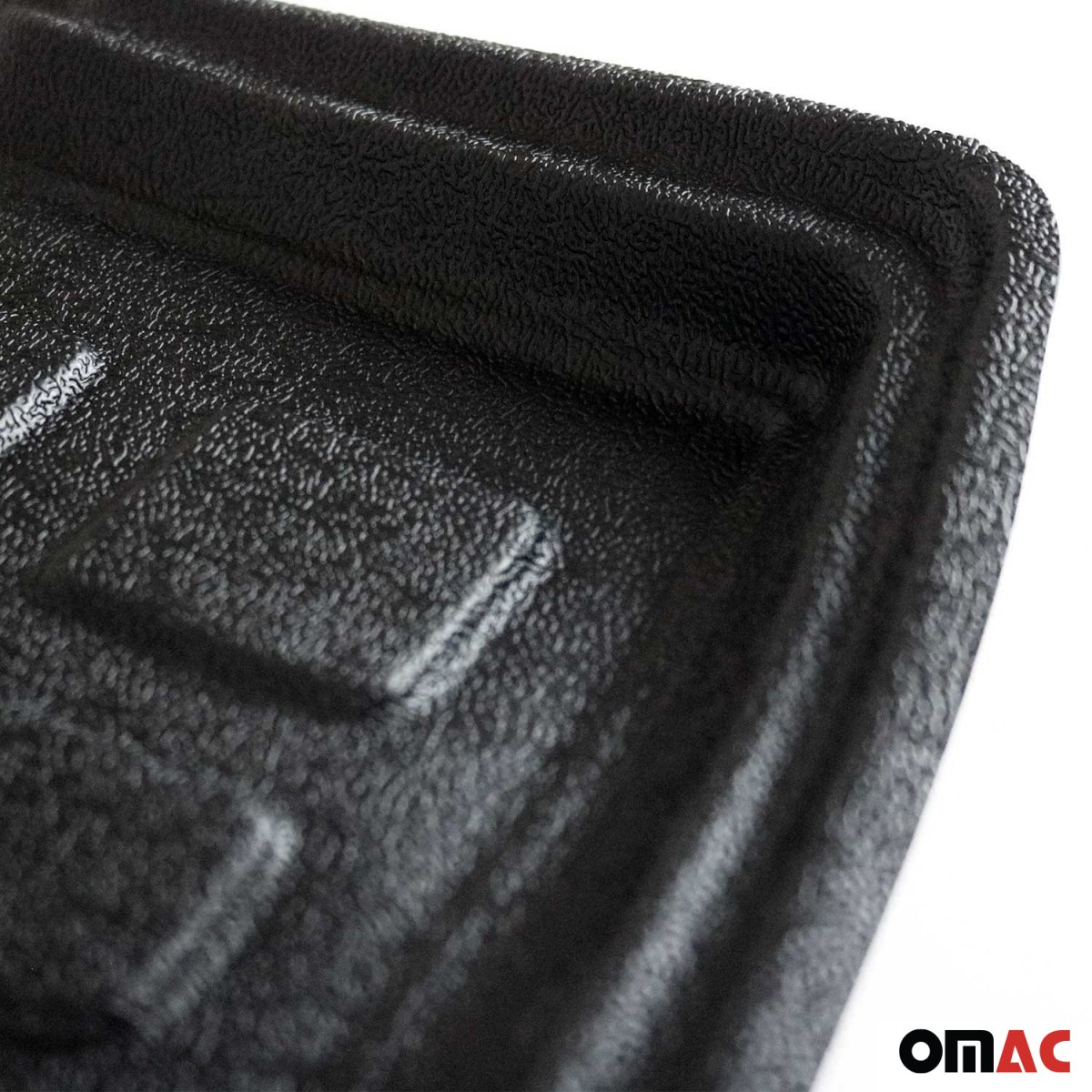 OMAC Trunk Mats for Mercedes CLA C117 2014-2019 3D Molded Cargo Liner - Black - Rubber - All Weather Protection - Odorless - Heavy Duty/Car SUV Auto A