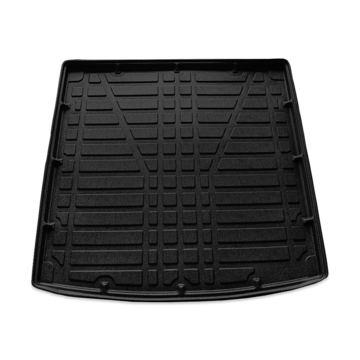 OMAC Trunk Mats for Mercedes CLA C117 2014-2019 3D Molded Cargo Liner - Black - Rubber - All Weather Protection - Odorless - Heavy Duty/Car SUV Auto A