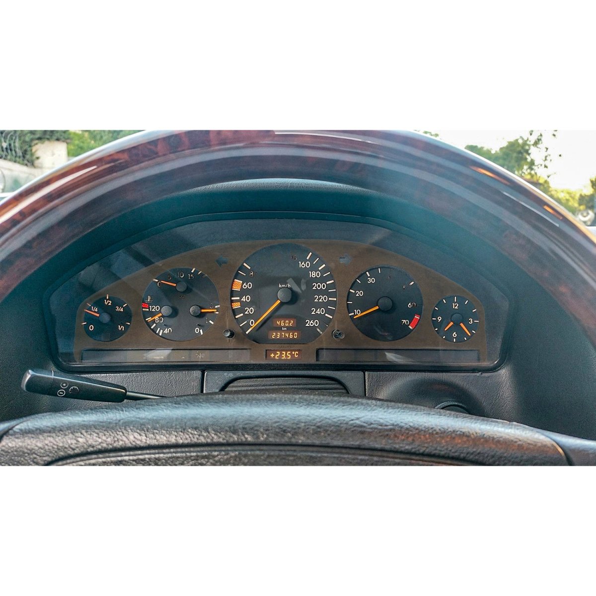 Speedometer Frame Mercedes SD Speedometer Frame - Omac USA - Birdeye - '91-'98, 4729215-V1