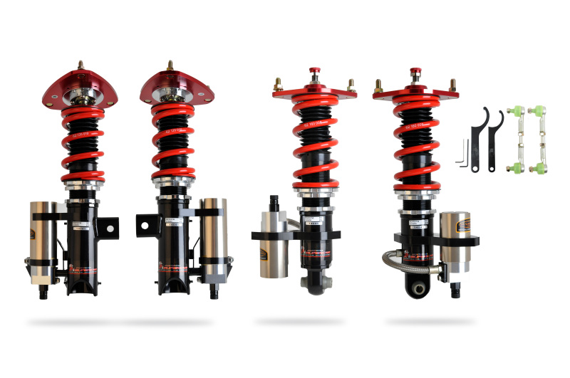 Subaru BRZ Coilover Suspension Kit - Front + Rear - Pedders - Extreme Xa - Remote Canister - `12-`27