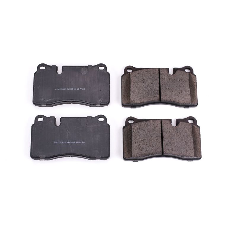 Land Rover Range Rover Brake Pads - Front - PowerStop - Z16 Evolution Ceramic - `06-`09