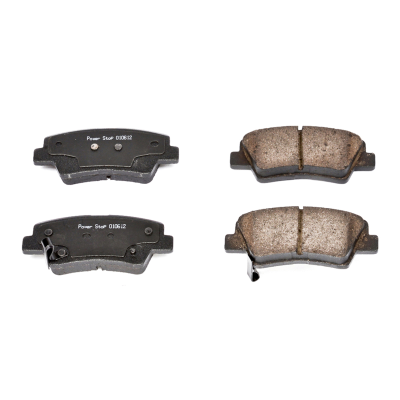 Hyundai Accent Brake Pads - Rear - PowerStop - Z16 Evolution - `12-`19