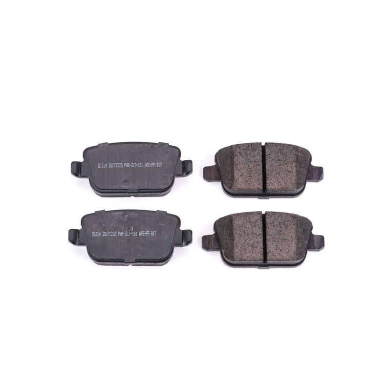 Land Rover LR2 Brake Pads - Rear - PowerStop - Z16 Evolution Ceramic - `08-`12