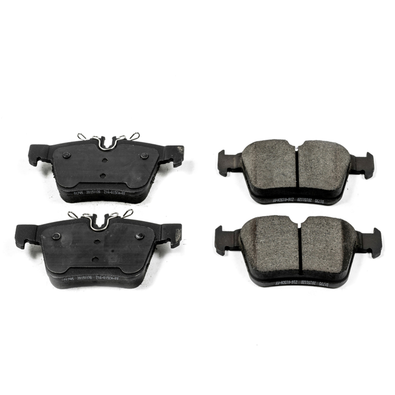 Mercedes-Benz C300 Brake Pads - Rear - PowerStop - Z16 Evolution Ceramic - `15-`19