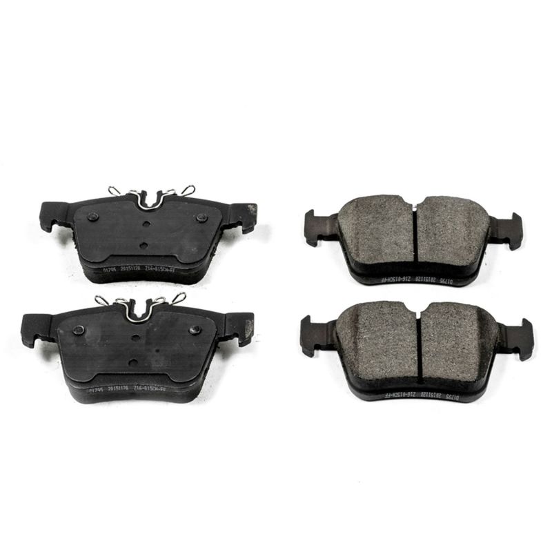 Mercedes-Benz C300 Brake Pads - Rear - PowerStop - Z16 Evolution Ceramic - `15-`19