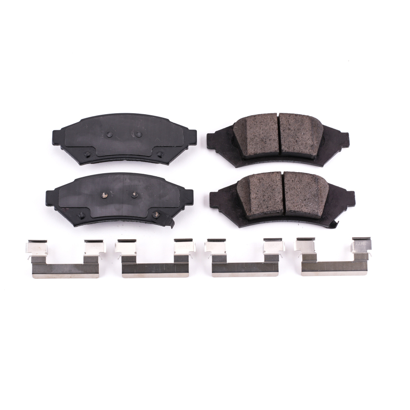 Pontiac Grand Prix Brake Pads - Front - PowerStop - Z17 Evolution Ceramic - 2004 Pontiac Grand Prix Brake Pads - Front - PowerStop - Z17 Evolution Ceramic - 2004