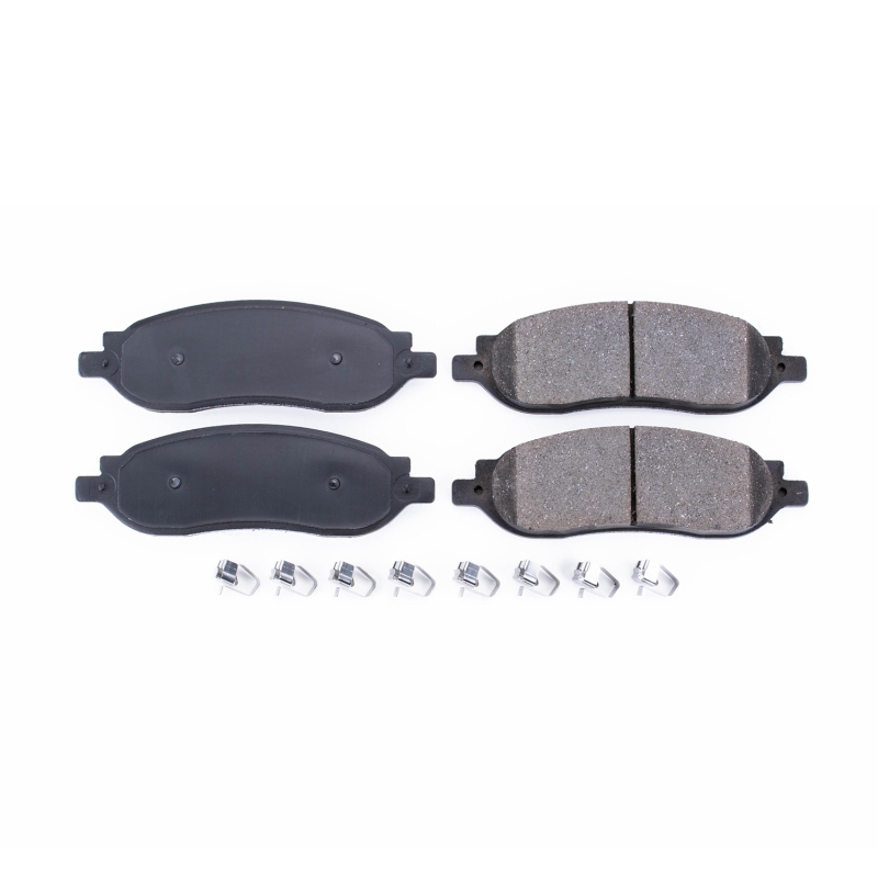 Ford F-250 Super Duty Brake Pads - Rear - PowerStop - Z17 Evolution Ceramic - `05-`07
